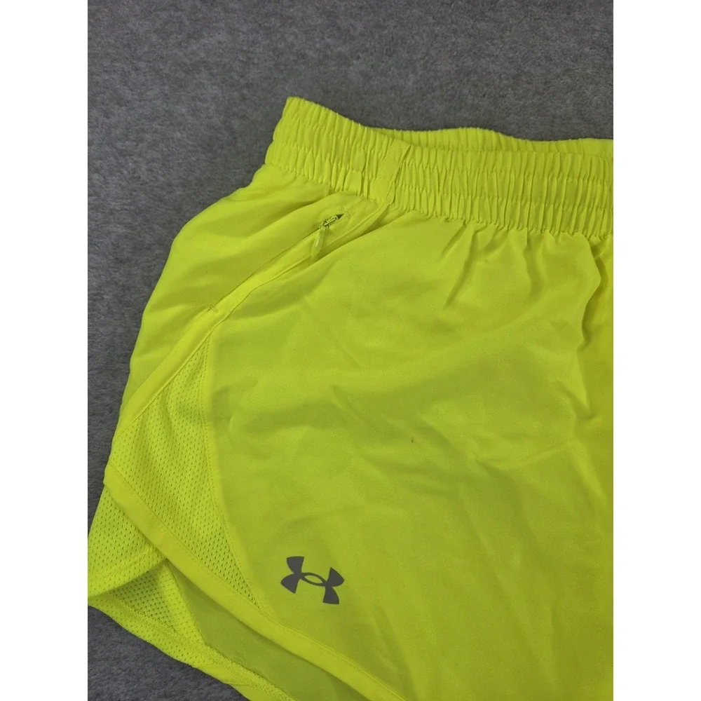 Under Armour Fly By Shorts Running Lightweight Safety Built In Brief Pocket 3.5